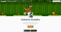 Desktop Screenshot of antoineguedes.com